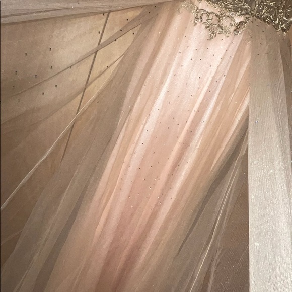 Sparkling Gown with Overskirt - Picture 3 of 5